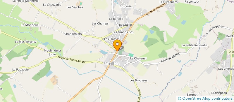 localisation de l'entreprise HOLDING BARRIAC MOREAU à SEREILHAC