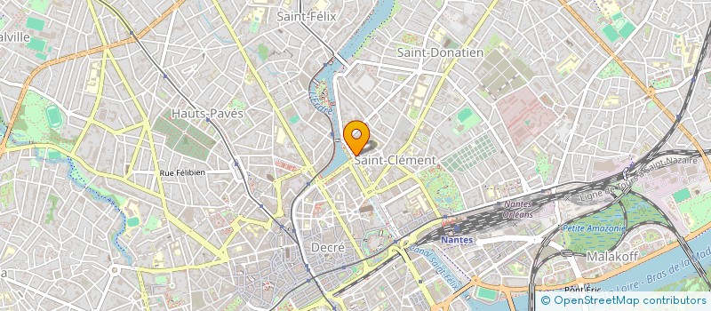 localisation de l'entreprise HOLDING BARTO à NANTES