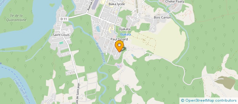 localisation de l'entreprise HOLDING BATI à SAINT-LAURENT-DU-MARONI