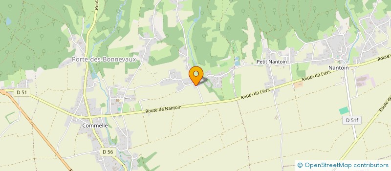 localisation de l'entreprise HOLDING BATY  PORTE-DES-BONNEVAUX