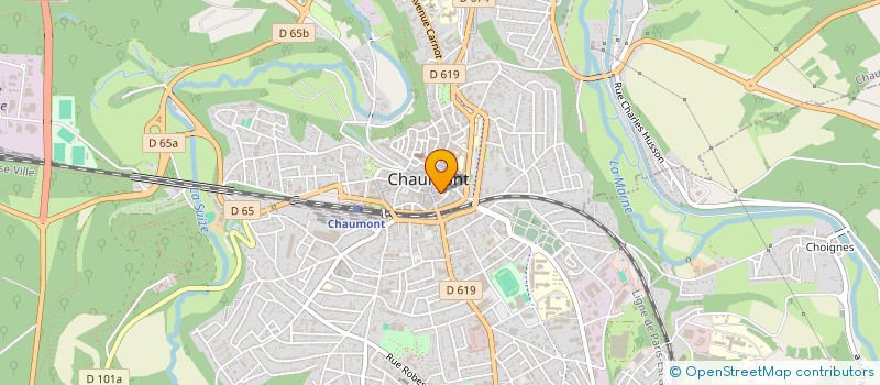 localisation de l'entreprise HOLDING BAUDOIN  CHAUMONT