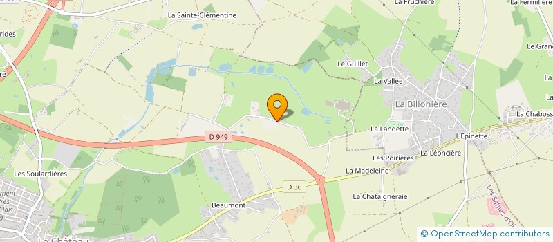 localisation de l'entreprise HOLDING BAVELLA à LES SABLES-D'OLONNE