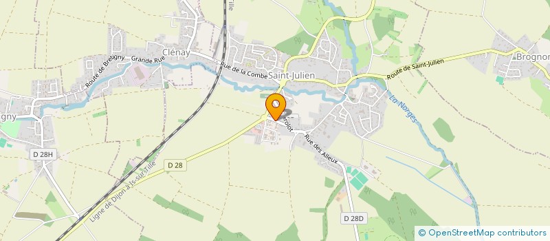 localisation de l'entreprise HOLDING BAZEAU à LAMARCHE-SUR-SAONE