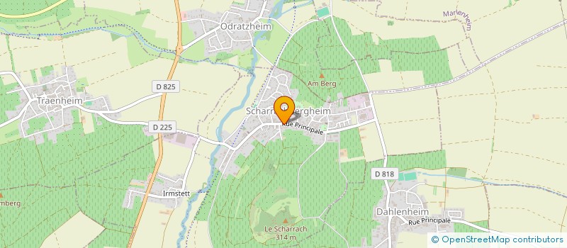 localisation de l'entreprise HOLDING BAZMEL  DAHLENHEIM