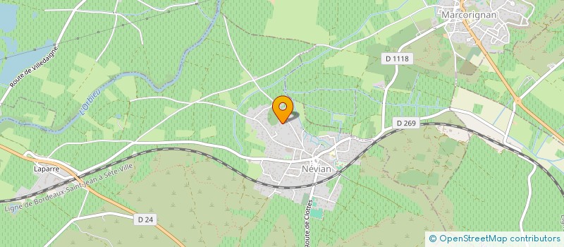 localisation de l'entreprise HOLDING BAZY  NEVIAN