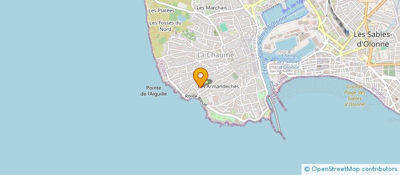 localisation de l'entreprise HOLDING BC à LES SABLES D'OLONNE