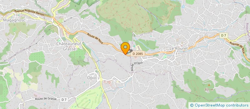 localisation de l'entreprise HOLDING BD LIBERTE  CHATEAUNEUF-GRASSE