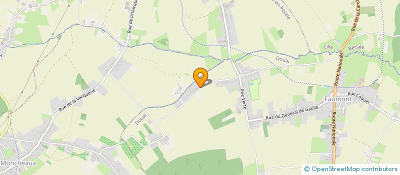 localisation de l'entreprise HOLDING BDM  FAUMONT