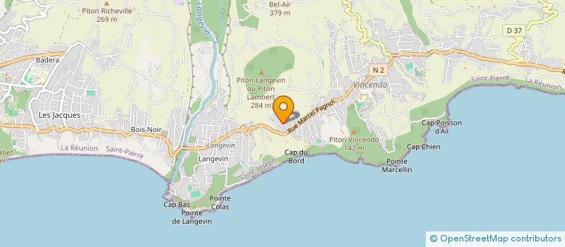 localisation de l'entreprise HOLDING BE MY EVENT à SAINT-JOSEPH