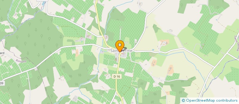 localisation de l'entreprise HOLDING BEARNAIS à SAINT-FERME