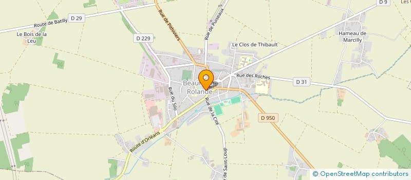 localisation de l'entreprise HOLDING BEAUNE à BEAUNE-LA-ROLANDE