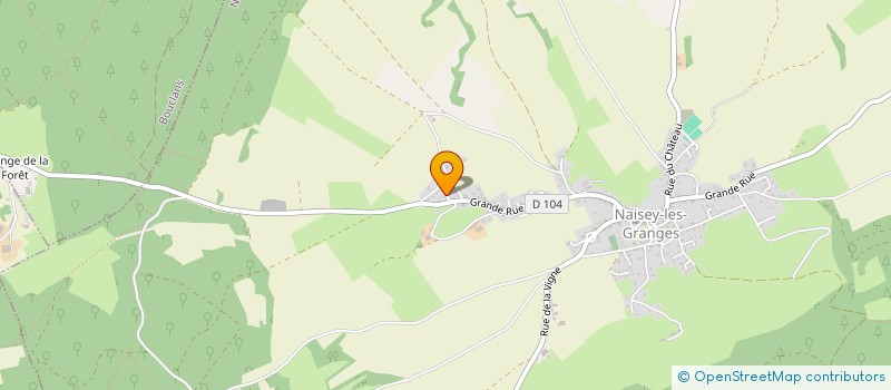 localisation de l'entreprise HOLDING BEAUQUIER  NAISEY-LES-GRANGES