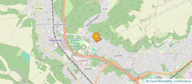 localisation de l'entreprise HOLDING BEETHOVEN PROPHETE  MONCHY-SAINT-ELOI