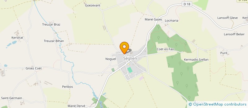 localisation de l'entreprise HOLDING BEL AVENIR  SEGLIEN