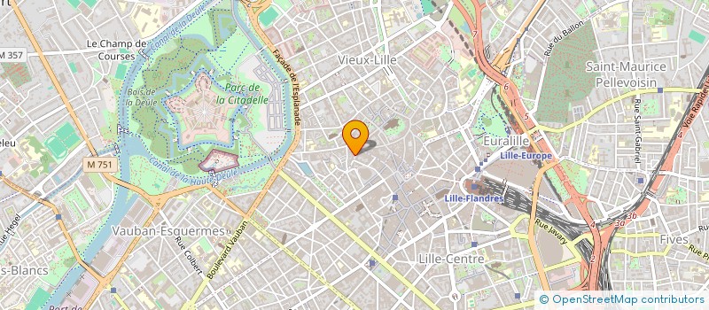 localisation de l'entreprise HOLDING BELEC à LILLE