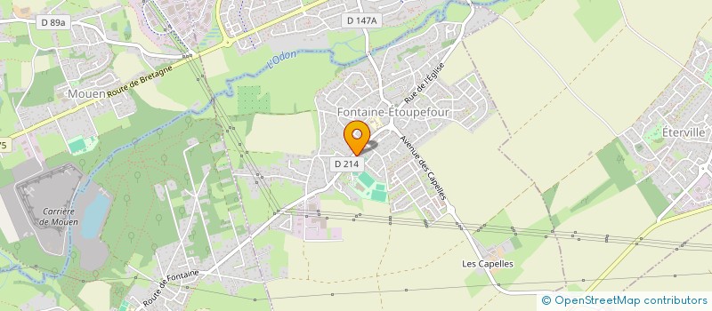 localisation de l'entreprise HOLDING BELKACEM  FONTAINE-ETOUPEFOUR