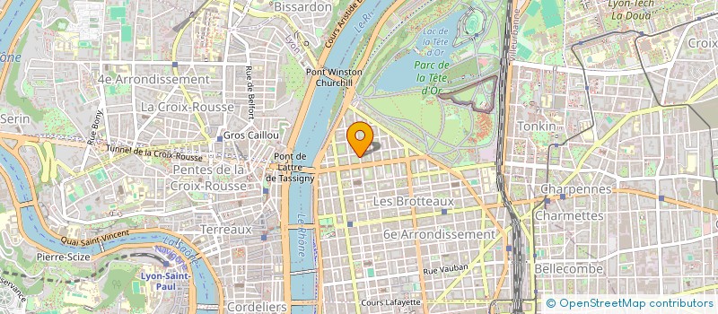 localisation de l'entreprise HOLDING BENETIERE  LYON