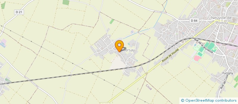 localisation de l'entreprise HOLDING BENJAMIN RAYNAL  YVERSAY