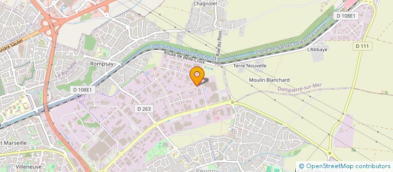 localisation de l'entreprise HOLDING BENOIT BRACHE  PERIGNY