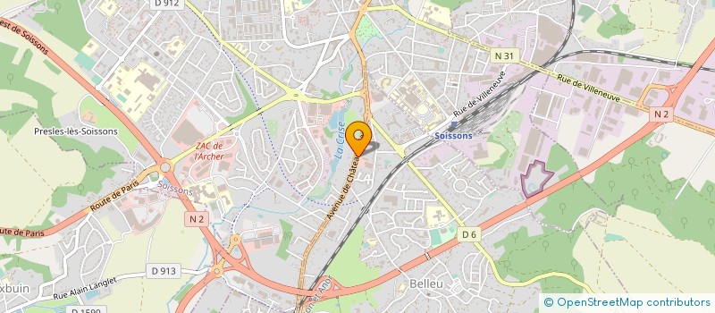 localisation de l'entreprise HOLDING BENTO P  SEPTMONTS