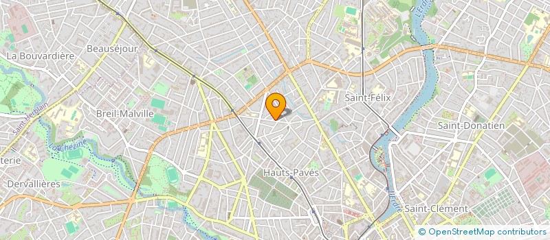 localisation de l'entreprise HOLDING BENZI  NANTES