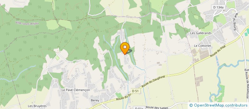 localisation de l'entreprise HOLDING BERARD  SONNAY