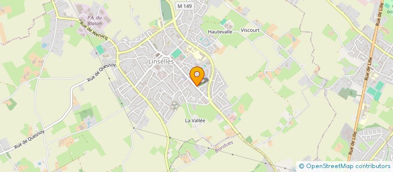 localisation de l'entreprise HOLDING BERNARD HAPPIETTE à LINSELLES