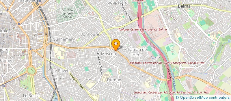 localisation de l'entreprise HOLDING BERNARD LEGENDRE à TOULOUSE