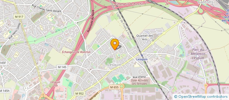 localisation de l'entreprise HOLDING BERTRAND FLAUW à LESQUIN