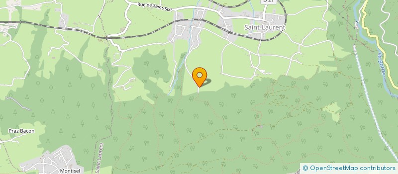 localisation de l'entreprise HOLDING BESSON  SAINT-LAURENT