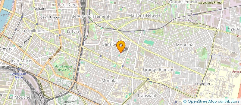 localisation de l'entreprise HOLDING BEURIER à LYON