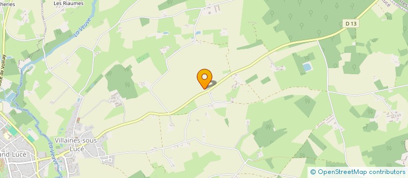 localisation de l'entreprise HOLDING BGL  VILLAINES-SOUS-LUCE