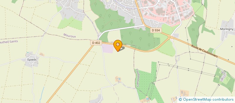 localisation de l'entreprise HOLDING BIE  BEAUTHEIL-SAINTS