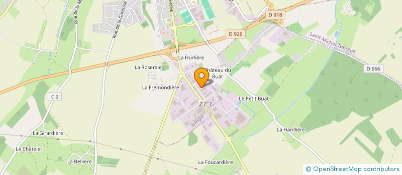 localisation de l'entreprise HOLDING BIENNE LETERTRE à L'AIGLE