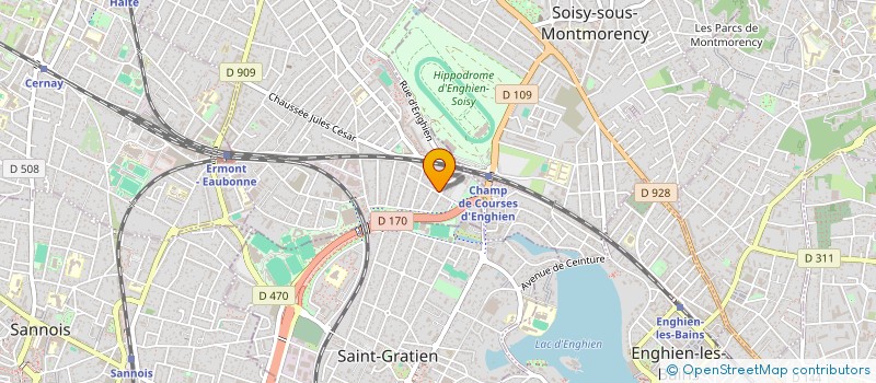 localisation de l'entreprise HOLDING BIMSOFT à EAUBONNE
