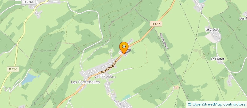 localisation de l'entreprise HOLDING BINETRUY  FONTENELLES (LES)