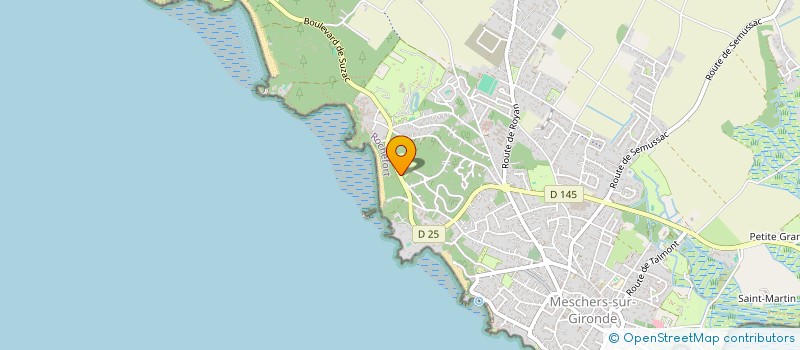 localisation de l'entreprise HOLDING BIRON  MESCHERS-SUR-GIRONDE