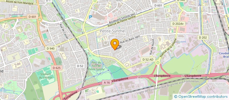 localisation de l'entreprise HOLDING BJ à DUNKERQUE