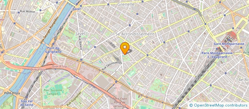 localisation de l'entreprise HOLDING BJ  PARIS