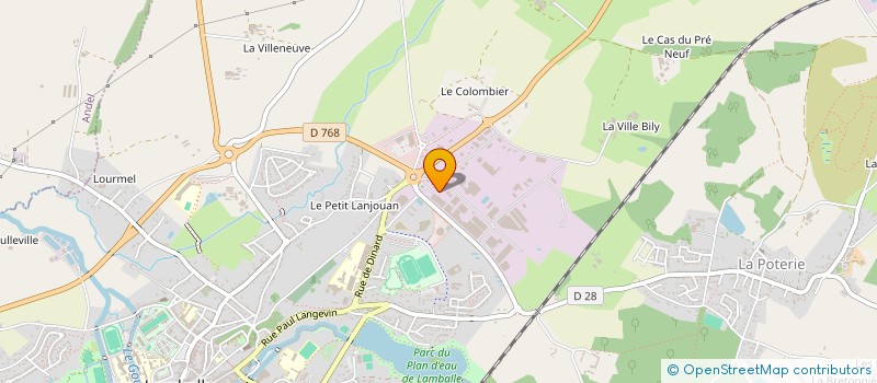 localisation de l'entreprise HOLDING BKQ à LAMBALLE-ARMOR
