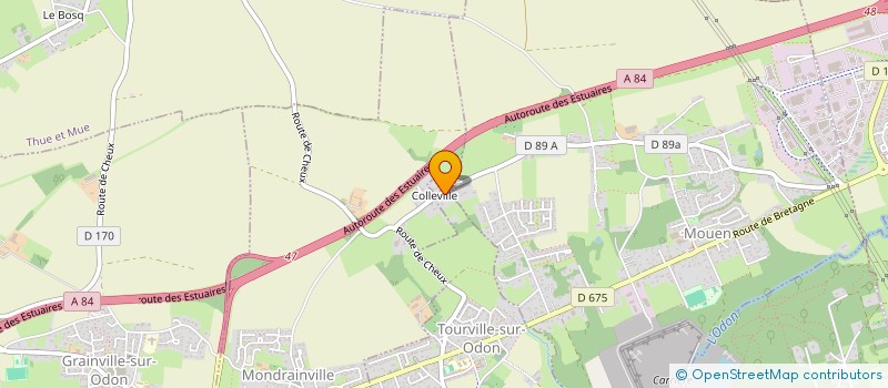 localisation de l'entreprise HOLDING BLD  TOURVILLE-SUR-ODON