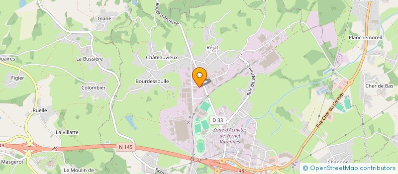 localisation de l'entreprise HOLDING BLE à GUERET
