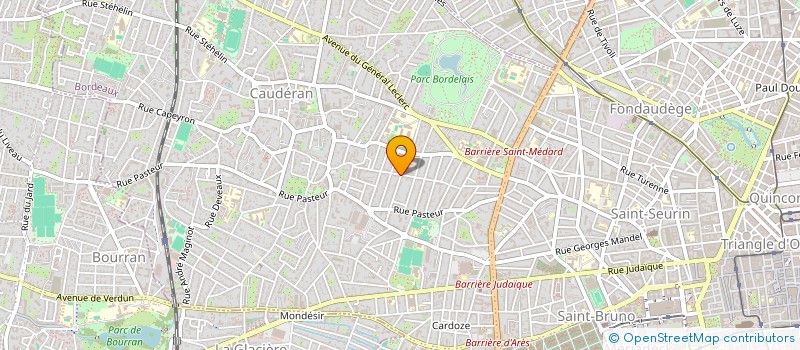 localisation de l'entreprise HOLDING BLONDEL à BORDEAUX