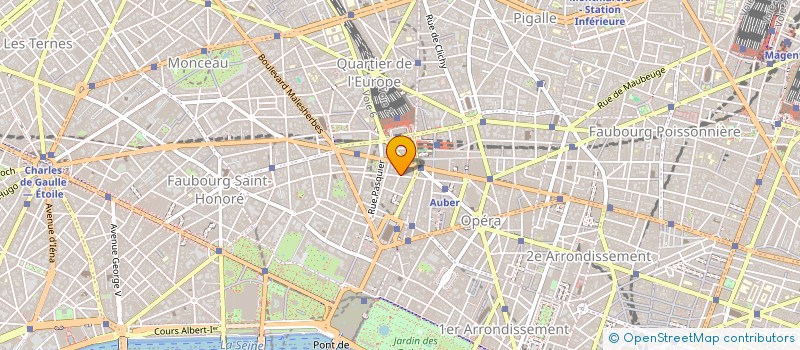 localisation de l'entreprise HOLDING BO25  PARIS