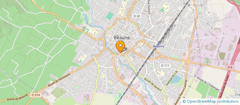 localisation de l'entreprise HOLDING BOCQUILLON à BEAUNE