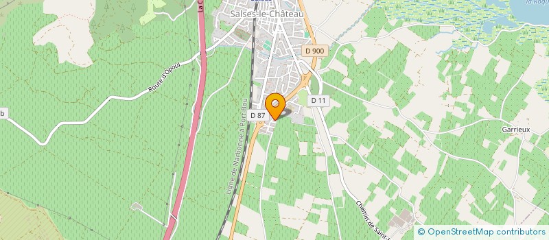 localisation de l'entreprise HOLDING BOKANOFF  LEUCATE