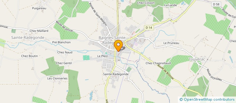 localisation de l'entreprise HOLDING BONNAUDIN  TOUVERAC