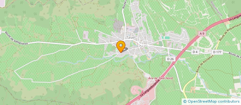 localisation de l'entreprise HOLDING BORRELLY  TAVEL