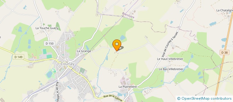 localisation de l'entreprise HOLDING BOTON PE  COURLAY