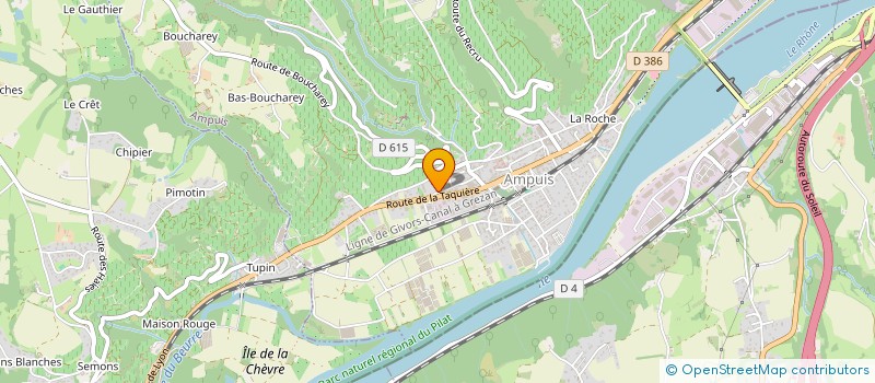 localisation de l'entreprise HOLDING BOTT  AMPUIS